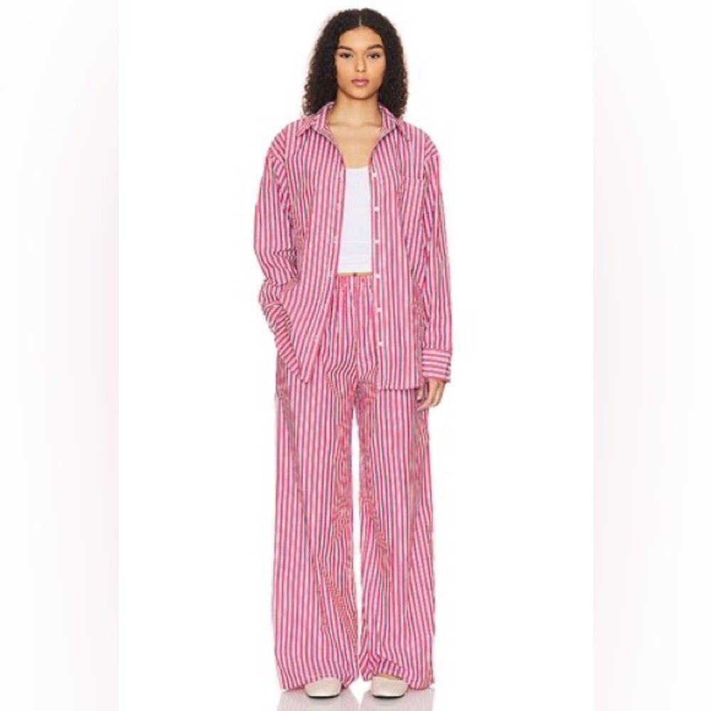 Lovers + Friends Maxy Pant Striped NWT - Picture 5 of 6